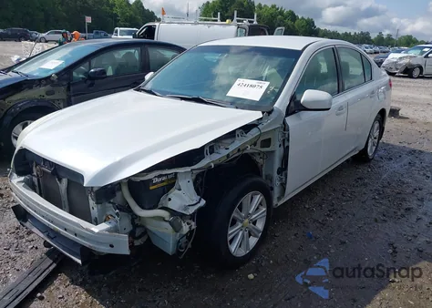 2010 Subaru Legacy 2.5I Premium from USA, damaged, VIN 4S3BMBB62A3228995